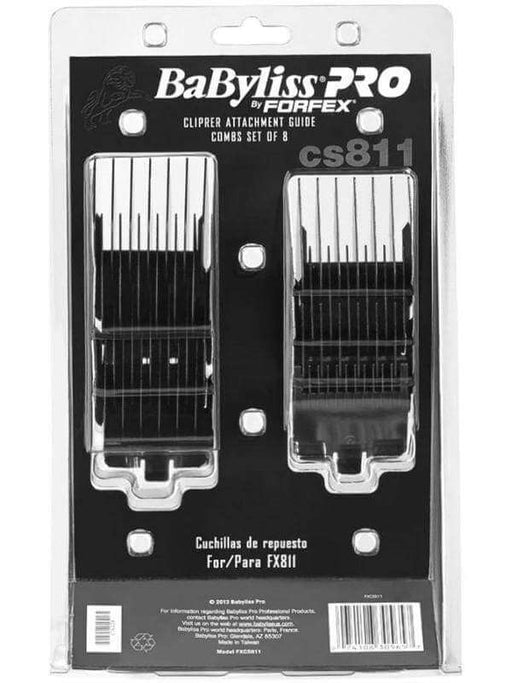 babylisspro by forfex attachment combs 8 pack