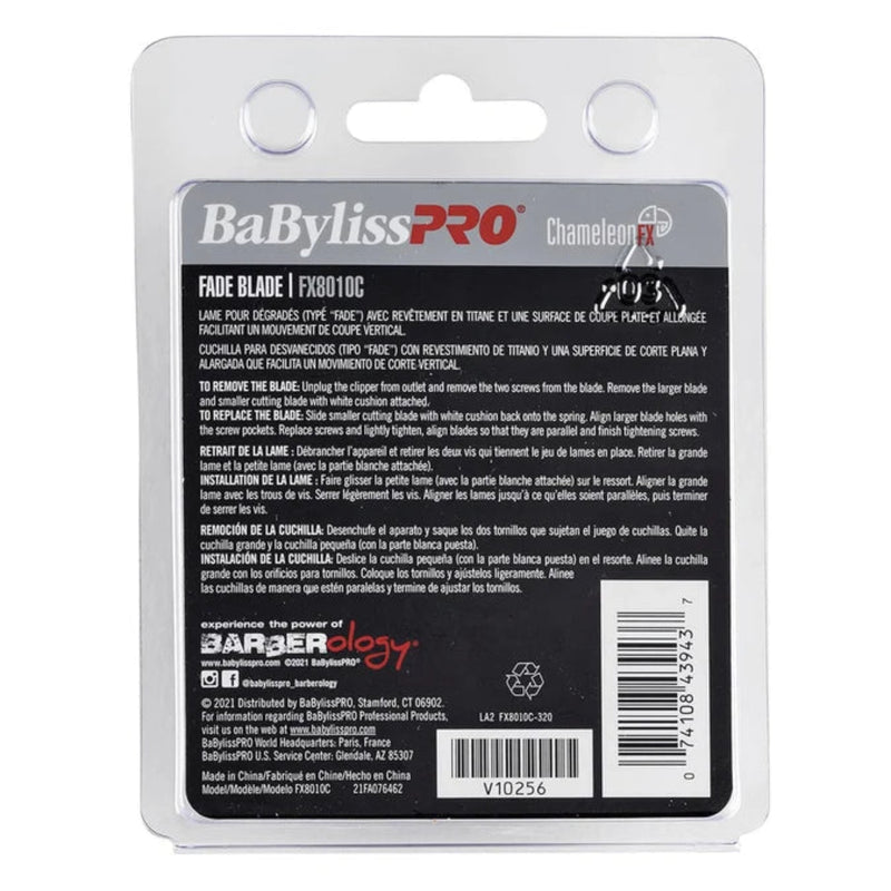 babylisspro chameleonfx titanium replacement fade blade