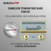babylisspro chameleonfx titanium replacement fade blade