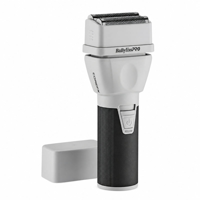 BaBylissPRO coreFX electric shaver on a white background