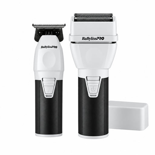 BaBylissPRO Cordless Trimmer Double Foil Shaver Value Set FXCLCPK2