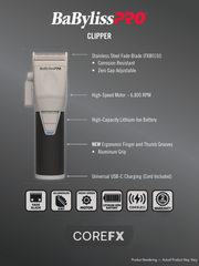 BaBylissPRO COREFX Clipper