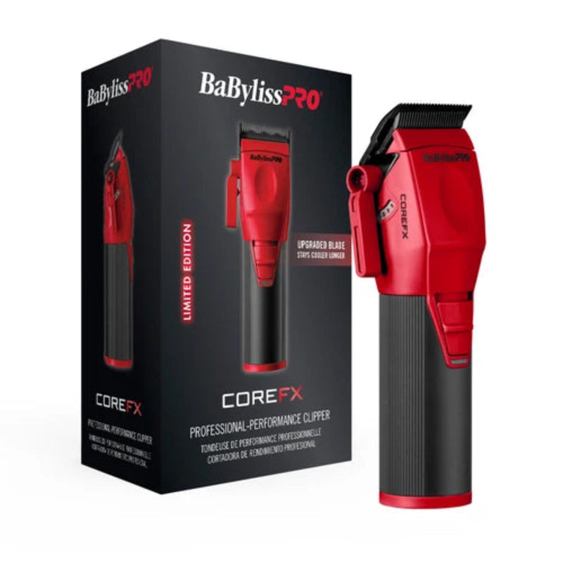 BaBylissPRO COREFX Professional Clipper Red