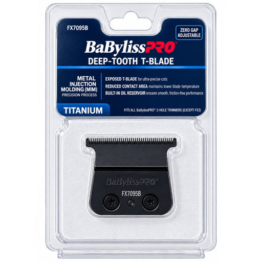 Black hair trimmer blade with 'BaBylissPRO' branding on a white background