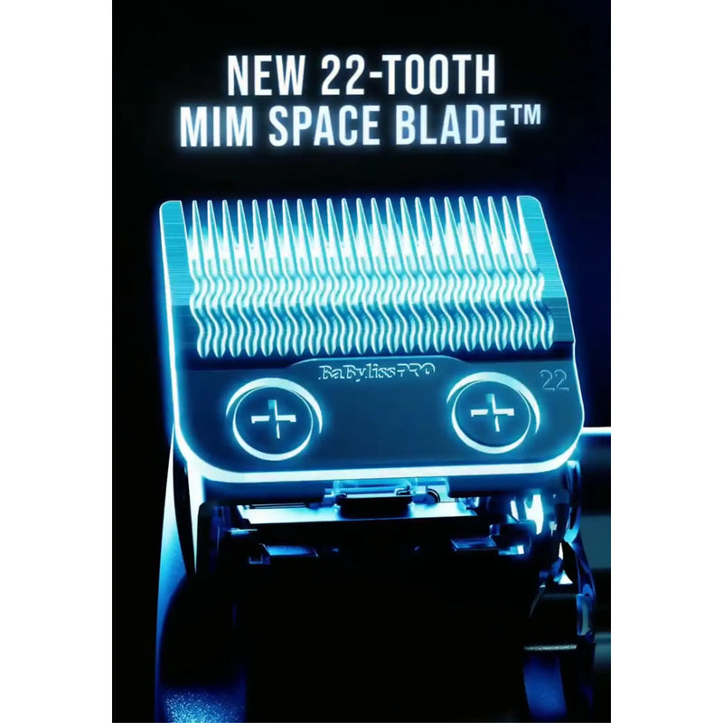 babyliss dual coil cordless clipper new 22 mim blade