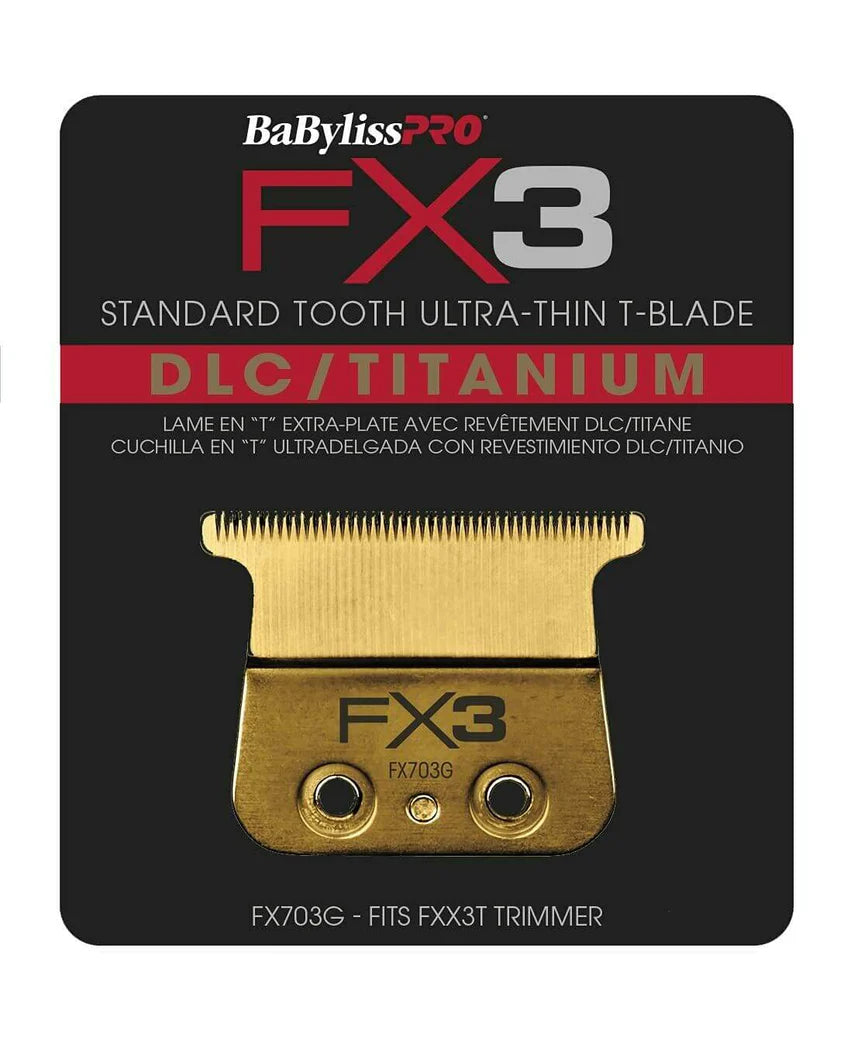 BaBylissPRO Fx3 Gold DLC Titanium Zero Gap Blade - Ultimate