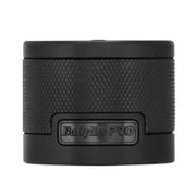 Black cylindrical product with 'BaByliss Pro' branding on a white background