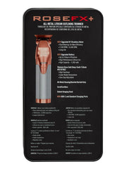 babylisspro goldfx metal lithium nedic rosegold outling trimmer