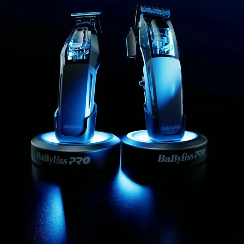 BaBylissPRO High Performance Dual Coil Motor Trimmer & clipper together