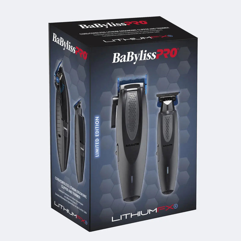 BaBylissPRO Limited Edition LithiumFX Clipper & Trimmer Prepack #FX73DUOCTMB