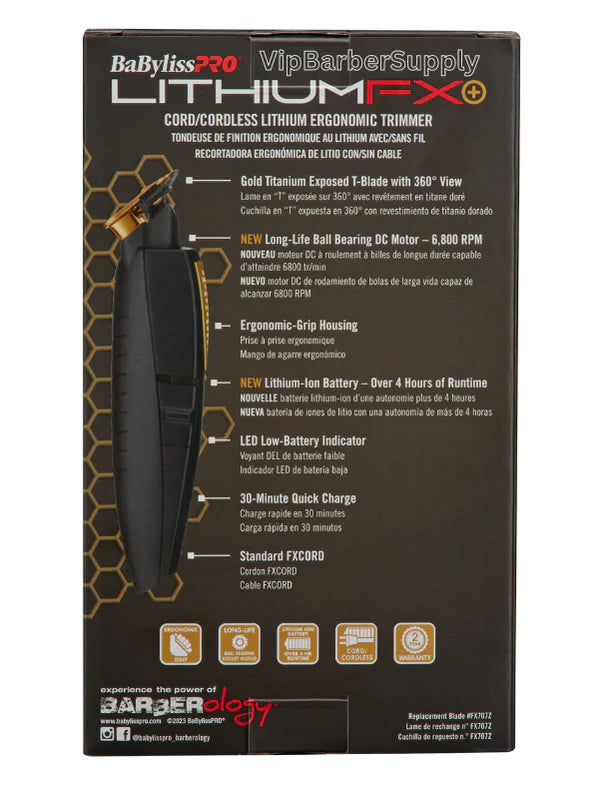 babylisspro lithium fx cordless trimmer