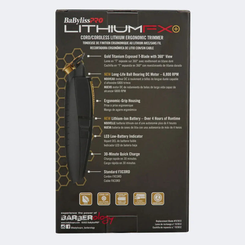 BaBylissPRO Lithium FX+ Cordless