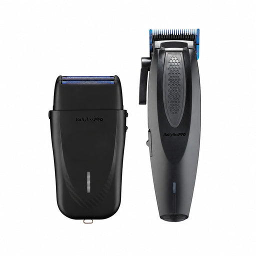 A Baby HipoPro electric shaver and clipper set shown on a plain white background, with the shaver on the left and the clipper on the right.