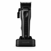BaBylissPRO LO-PROFX Compact Clipper FX82MB on 3-in-1 charging stand