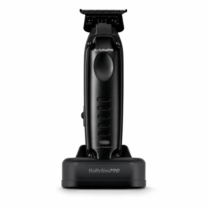 BaBylissPRO LO-PROFX Compact Trimmer FX72MB on 3-in-1 charging stand