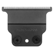 Black metal BabylissPRO hair clipper blade, model D, shown against a plain white background.