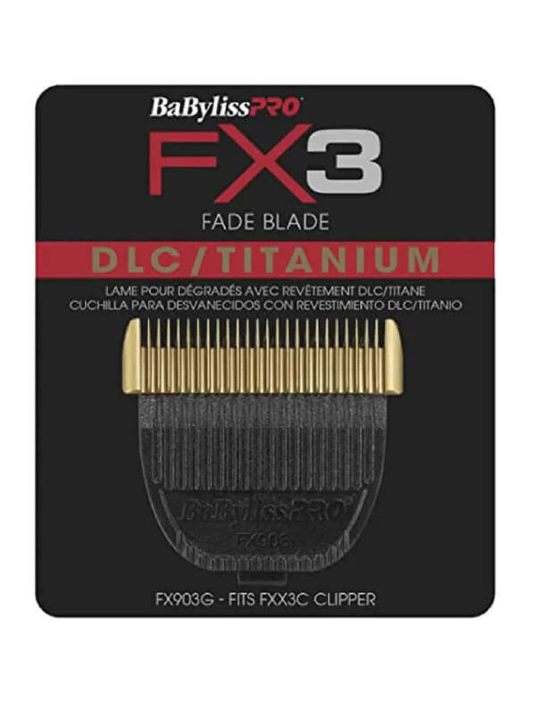 Gold BaBylissPRO DLC/Titanium Fade Blade - Precision Cutting — Vip