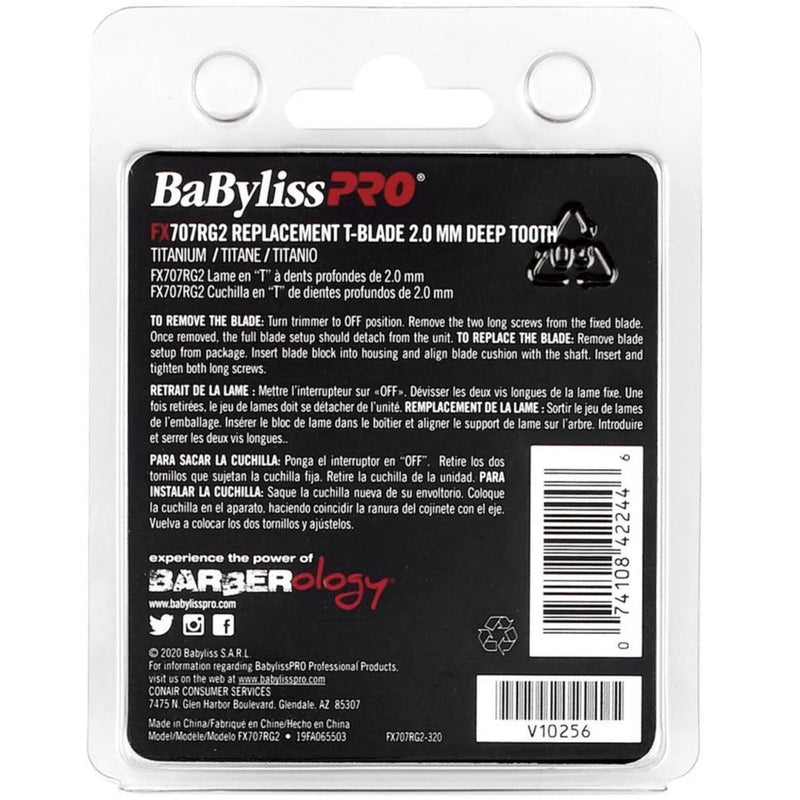 babylisspro replacement t blade deep tooth