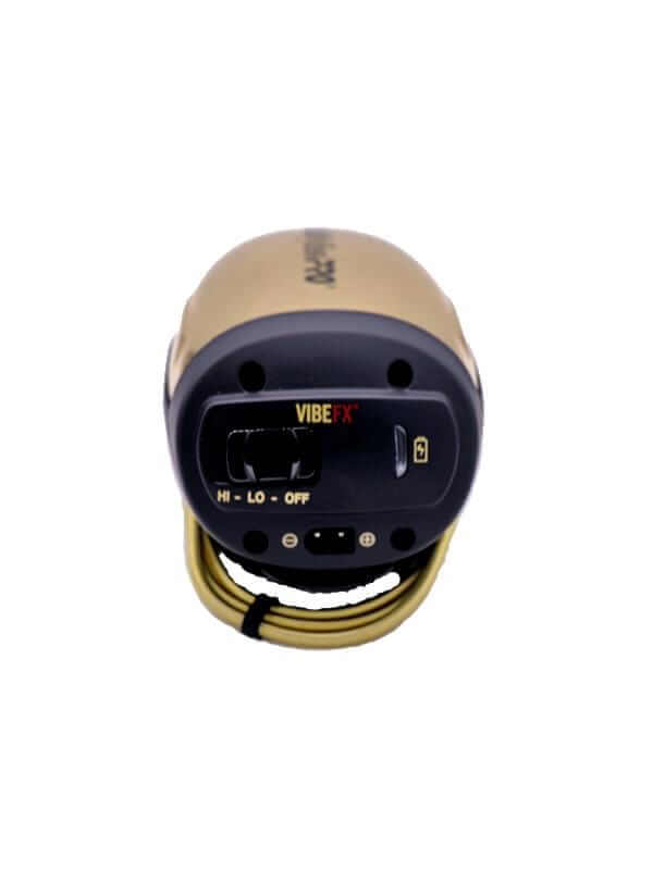 babylisspro vibefx gold profesional cord cordless massager