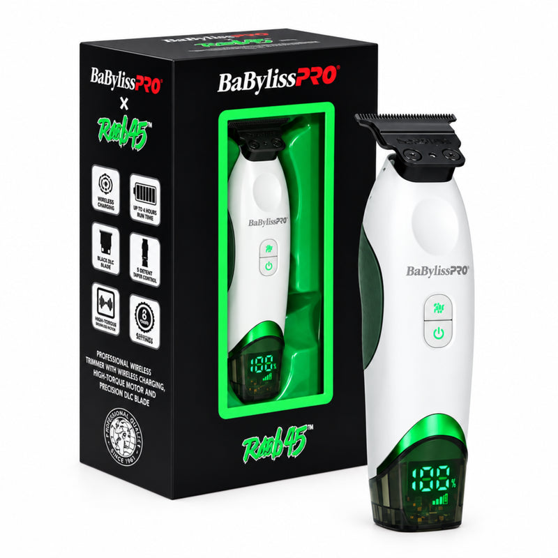 BaBylissPRO® x Tomb45 Wireless-Charging Trimmer (White)