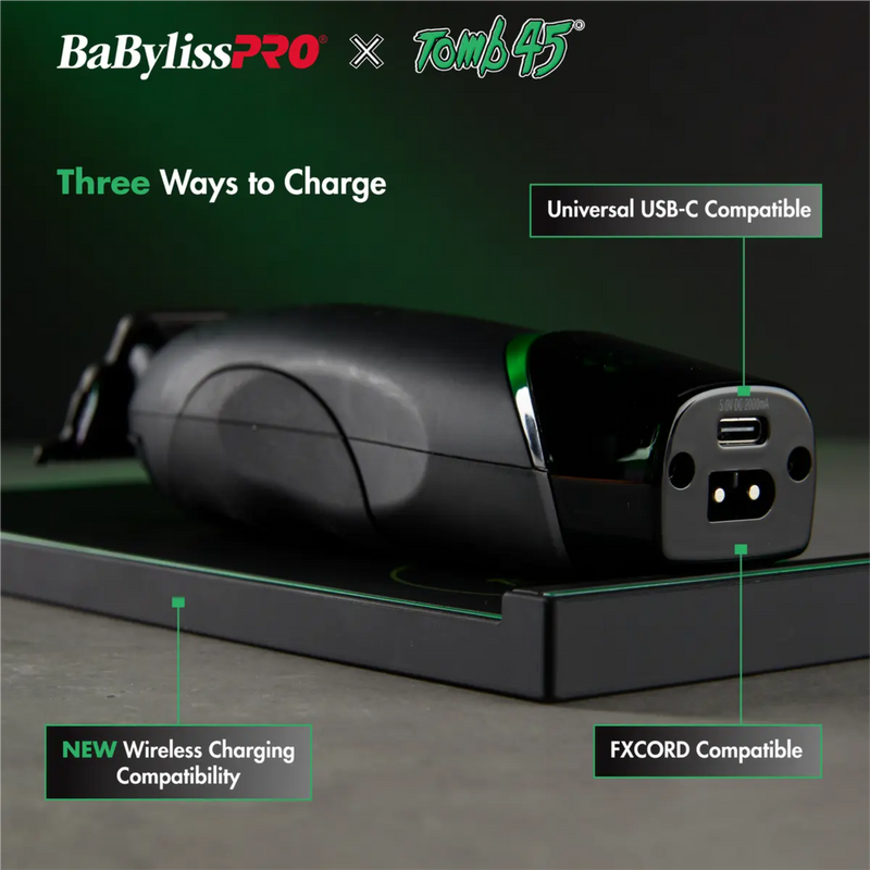 Recortadora de carga inalámbrica BaBylissPRO x Tomb45 #FXT45T