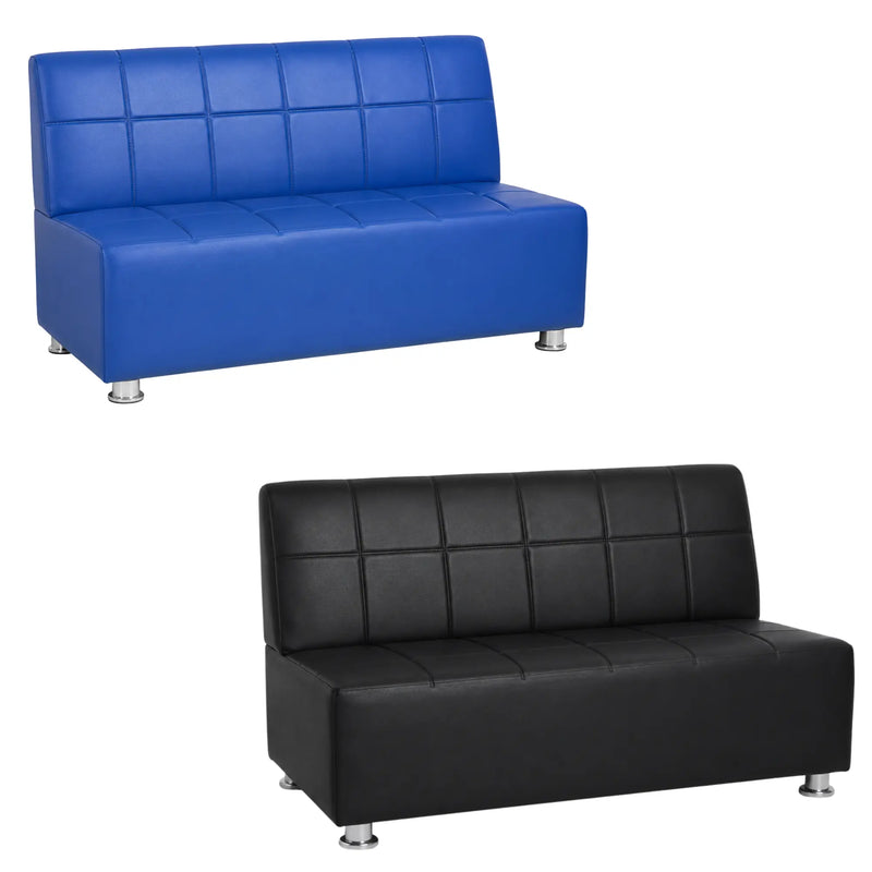 Barber Signature Noir Reception Bench Assorted Colors
