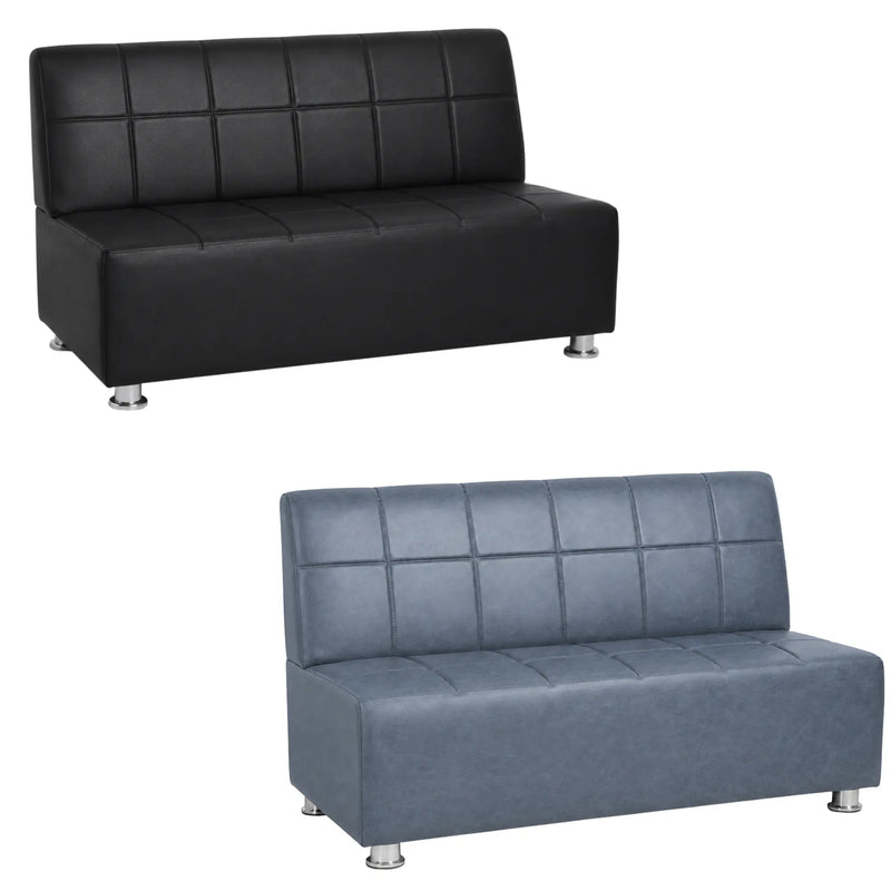 Barber Signature Noir Reception Bench Assorted Colors