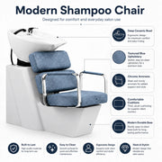 Barber Signature Oasis shampoo bowl aspects