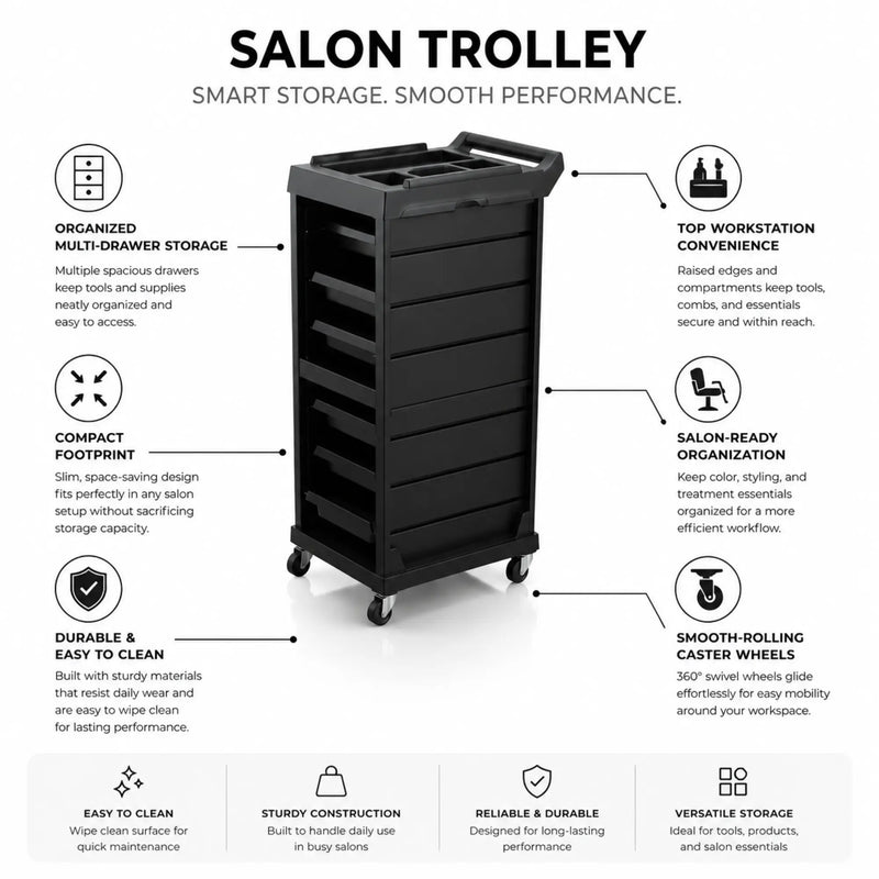 Barber Signature Trolley Cart Assorted options