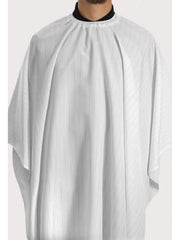 barber strong barber cape black w white pinstripe