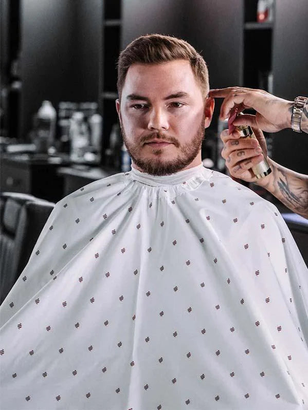 barber strong barber cape white