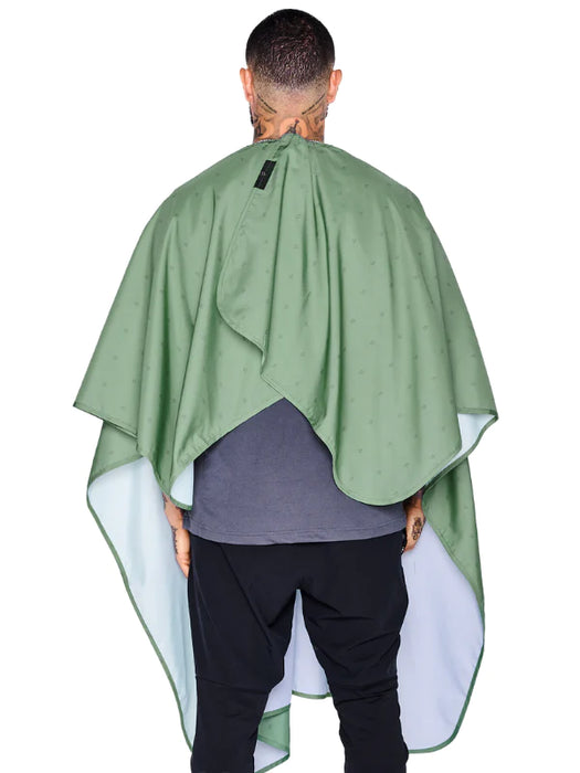 barber strong cutting cape shield army green