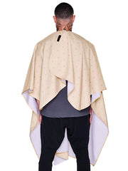 barber strong cutting cape shield khaki