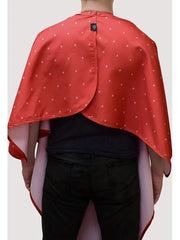 barber strong cutting cape shield red