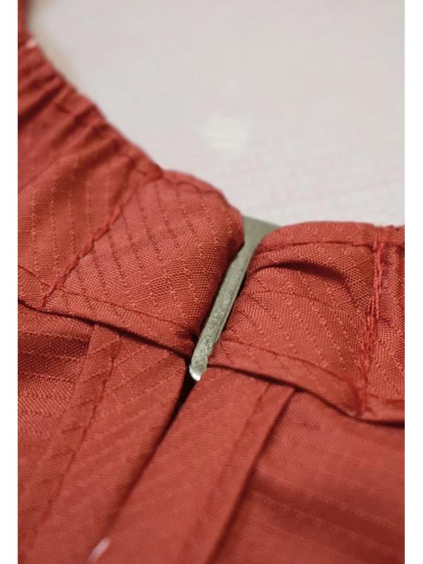 barber strong cutting cape shield red