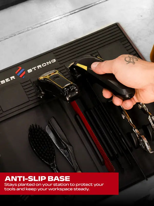 Barber strong anti-slip base barber mat