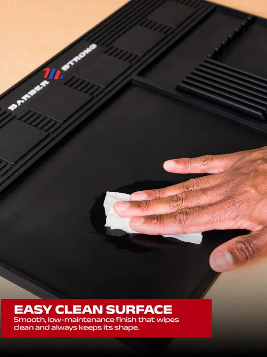 Barber strong barber mat easy to clean