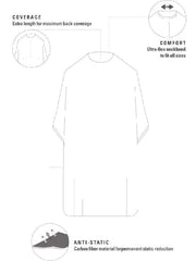 barber strong the barber cape gunmetal grey