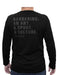 barber strong the barber tech tee long sleeve