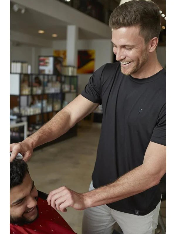 barber strong the barber tech tee