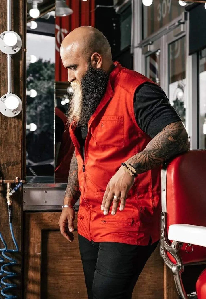 barber strong the barber vest