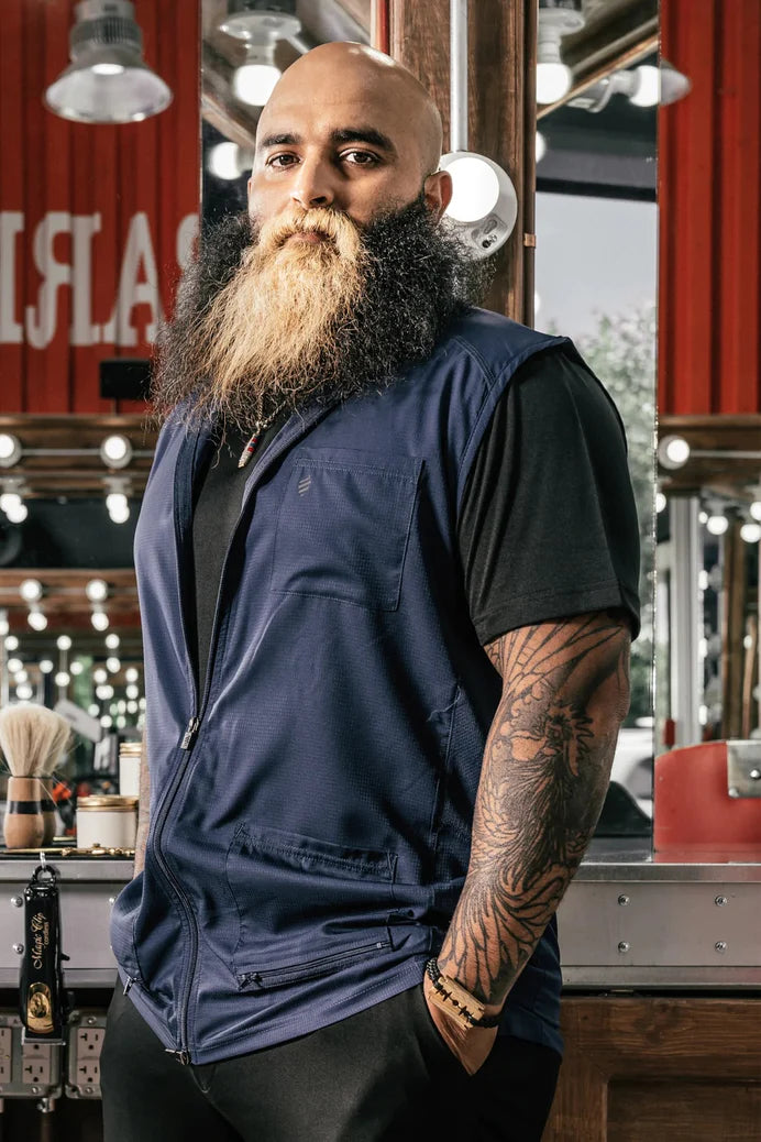 barber strong the barber vest