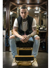 barber strong the barber vest