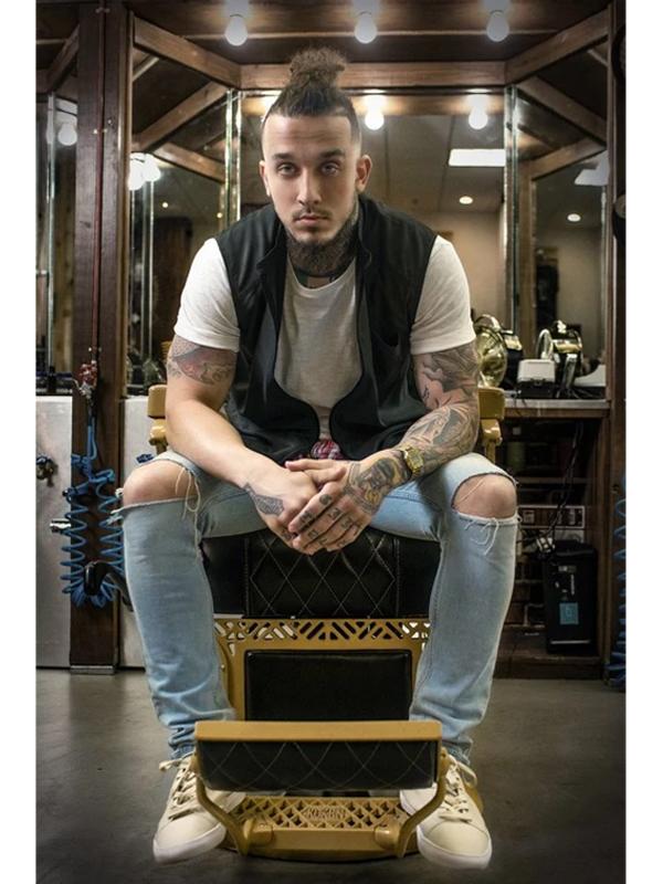 barber strong the barber vest