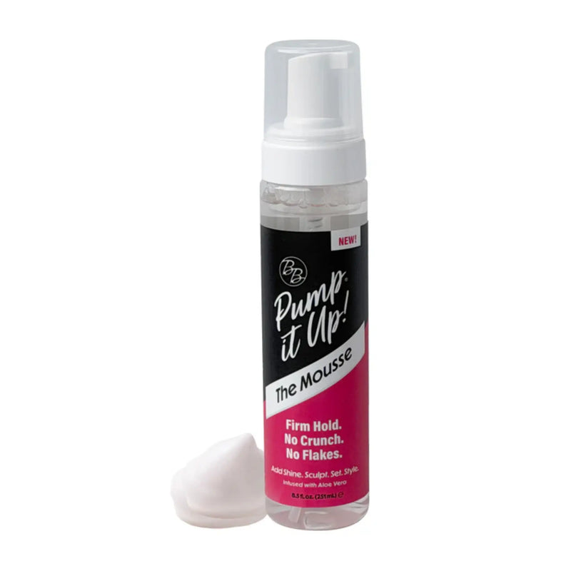 bb Pump it up the mousse front side of the bottle