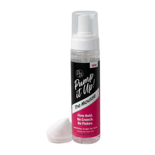 bb Pump it up the mousse front side of the bottle