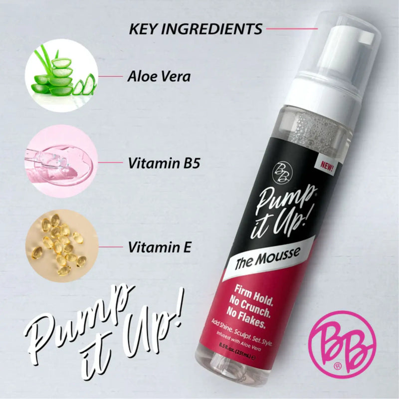 bb Pump it up the mousse ingredients