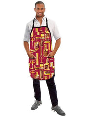 betty dain limited edition vintage gold barber apron