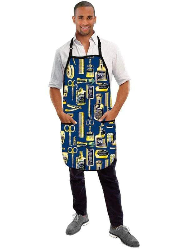 betty dain limited edition vintage gold barber apron