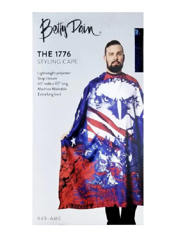 betty dain the american barber cape